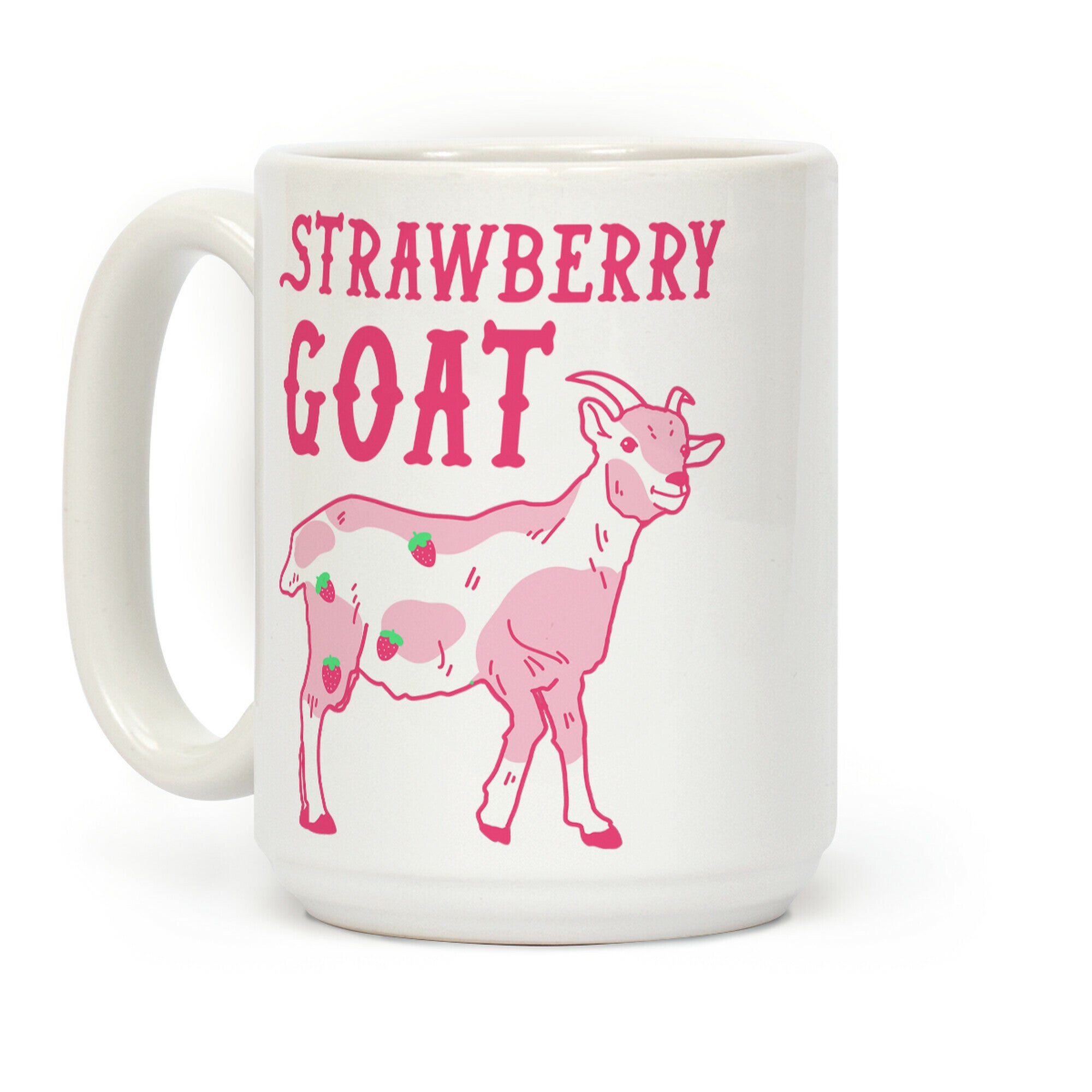 Strawberry Goat Coffee Mug
